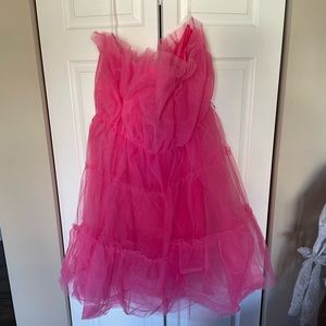 Pink Tulle Dress